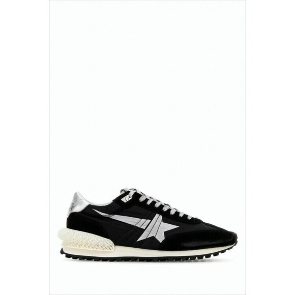 Golden Goose Low-Top Sneaker Featuring Distinctive Silver Star Design - NWT